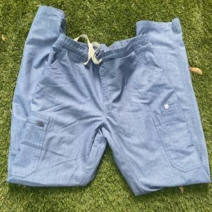 Heathered denim Yola pants